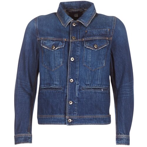 G-star Raw Jeans jakne D-STAQ 3D DC S JKT Modra Slike
