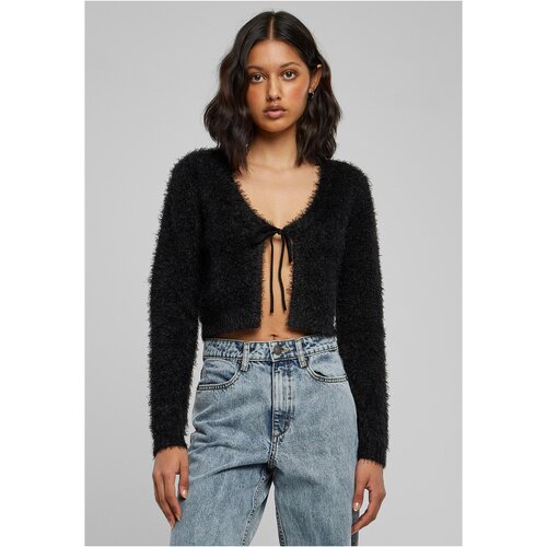 UC Ladies Ladies Tied Cropped Feather Cardigan black Cijene