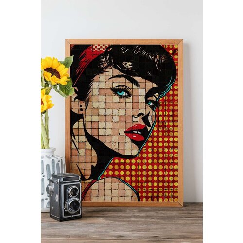Wallity uramljena slika Popmosaıc19, 33x48 cm Cene