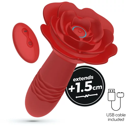 Crushious ROMEO THRUSTING ANAL PLUG WITH REMOTE CONTROL