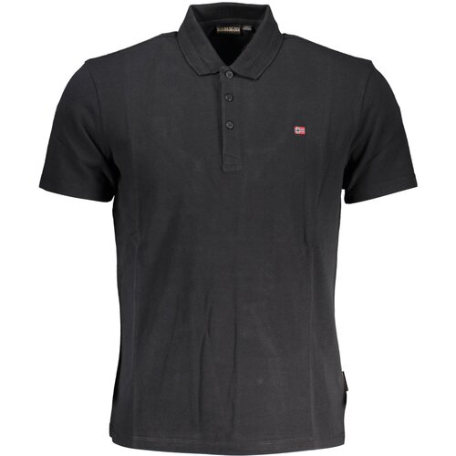 Napapijri POLO SHORT SLEEVE MEN BLACK Slike