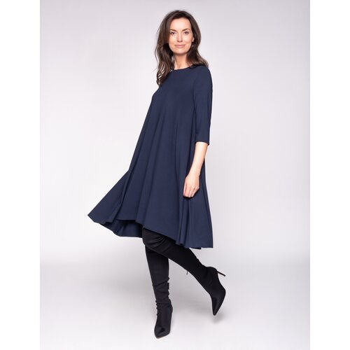 Marita Bobko Woman&amp;#039;s Dress no.3 Navy Blue Slike