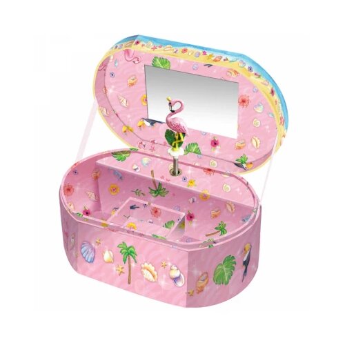  Kutija za odlaganje ovalna flamingo sa dodacima Cene