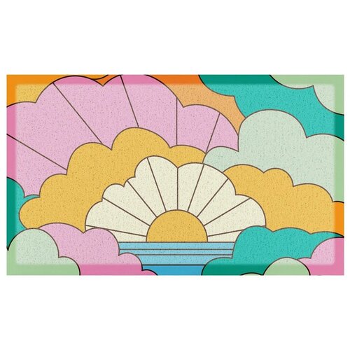 Artsy Doormats Predpražnik iz reciklirane plastike 40x70 cm Elizabeth Olwen &amp;ndash; Slike