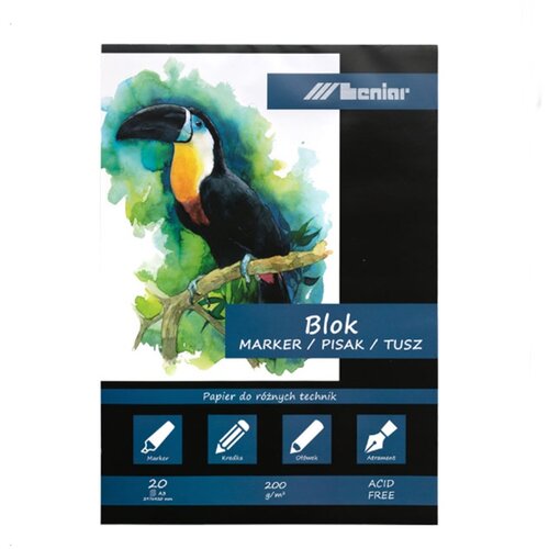 Blok Marker 20 listova | različite dimenzije Cijene