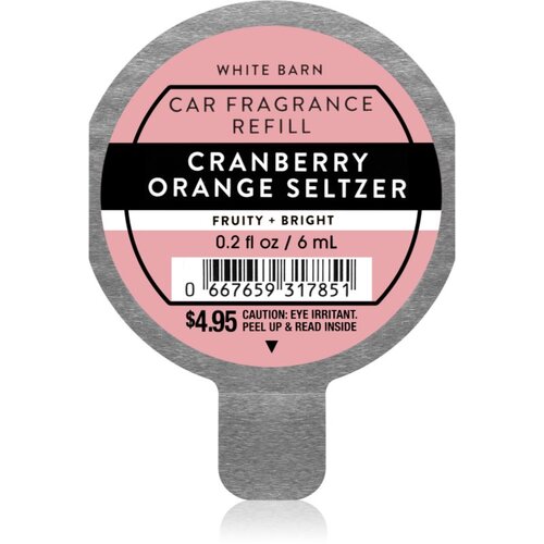 Bath & Body Works Cranberry Orange Seltzer dišava za avto nadomestno polnilo 6 ml Cene