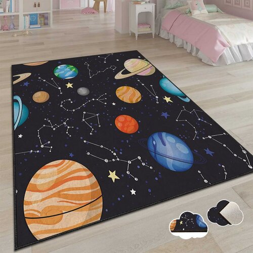 Conceptum Hypnose tepih Csbrghl-660, pravougaoni, 100 x 140 cm, crni Cijene