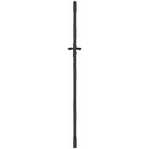  Vrtna vrata Crna 85 x 200 cm Čelik s pra&amp;scaron;kastim premazom Slike