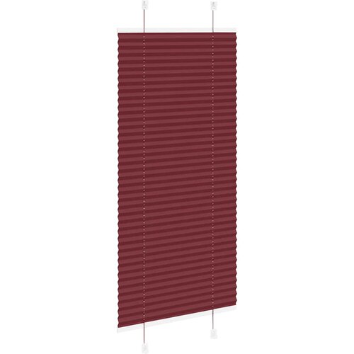  Plisirana zavjesa Bordo crvena 65x150 cm &amp;Scaron;irina tkanine 64,4 cm Poliester Slike