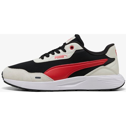 Puma Patike Runtamed Black-Red Fire-Vapor Gray- Slike