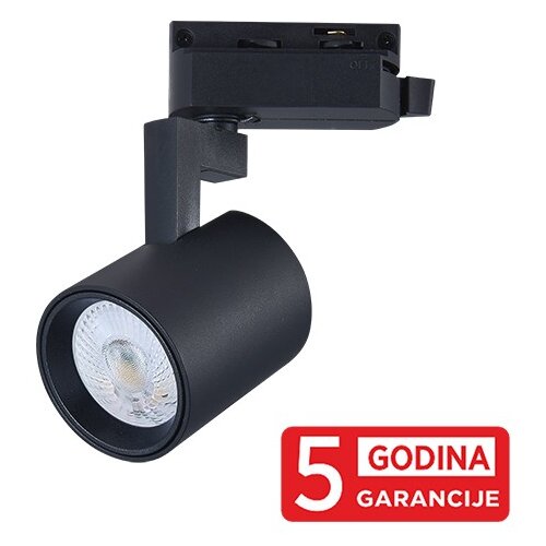 Mitea Lighting Monofazni &scaron;inski reflektor 56x124mm 5Y crni 7W 3CCT 3000/4000/6000K M205014-B Cene