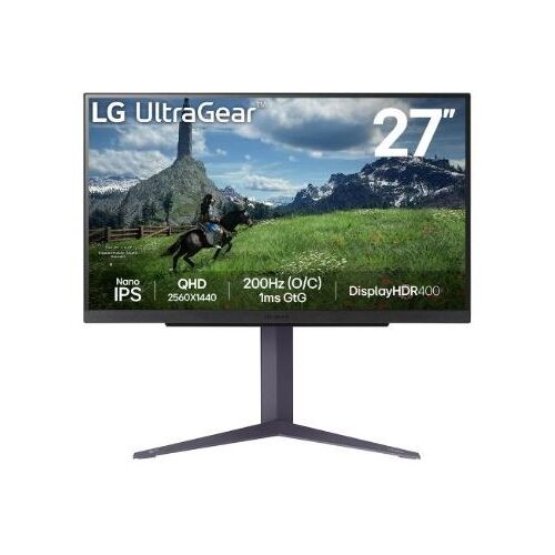 LG 27" UltraGear 27GS85Q-BNanoIPS, QHD 2560x1440, 200Hz400cd, 1ms, 2xHDMI, DP, HAS, Tilt, Pivot Cijene