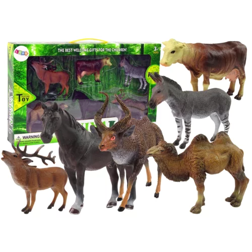  Set figurica domaće i divlje životinje