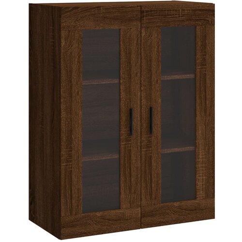 Maison Chic Stenska omarica - Zidna omarica rjav hrast 69,5x34x90 cm iu859, (22063576) Cene