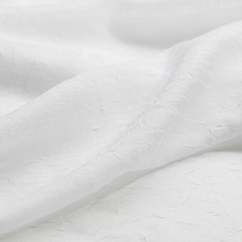  Curtain KRESZ color white style classic suspenders crushed voile 140x250 homede Slike