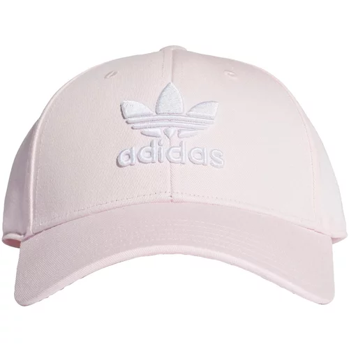 Adidas Kapa 'Trefoil' svetlo roza / bela