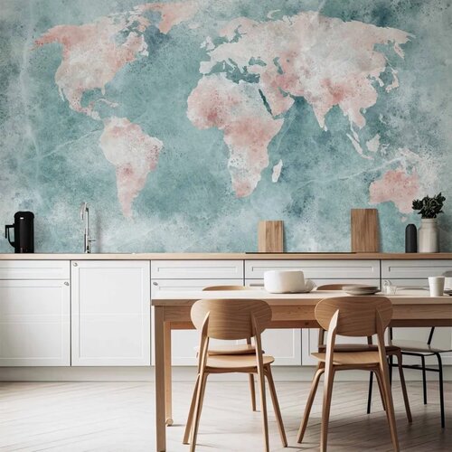  Foto tapeta - Delicate Map 350x256 Vodootporna Cene