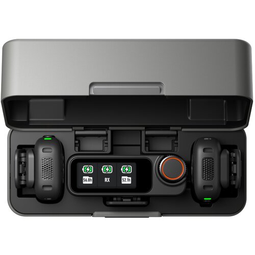 Dji Komplet Mic 3, 2 x oddajnik, sprejemnik, polnilno ohi&amp;scaron;je, (5000004294) Slike