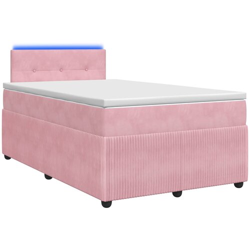  Boxspring krevet s madracem Ružičasta 120 x 190 cm Bar&amp;scaron;un Slike