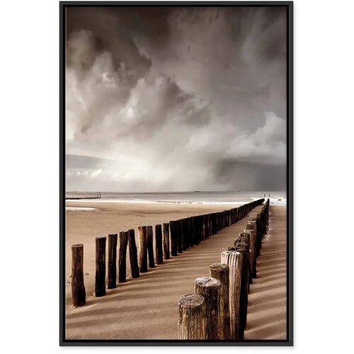  Slika - Prospect of Hope (1 Part) Vertical 40x60 U crnom drvenom okviru Slike