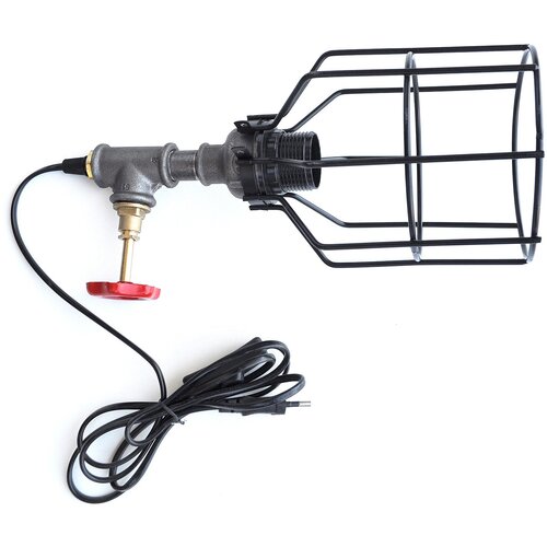 Hanah home stona lampa E27 Socket, Crno-Srebrna Cene