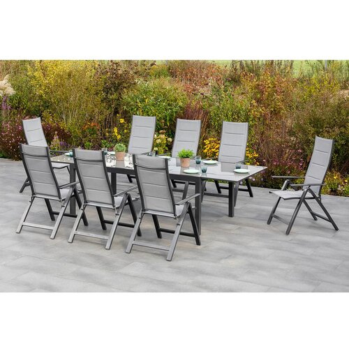 Gardenson Vrtni Set Florenz, 9-Delni, Raztegljiva Miza Cene