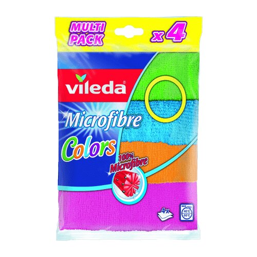 Vileda Cleaning Clothes Microfiber Colors 4 pc(s) Cijene
