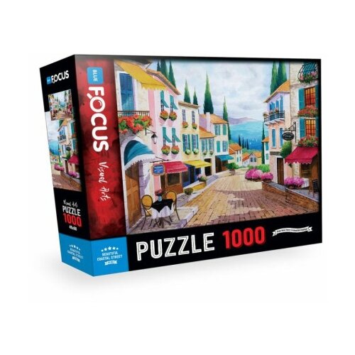  Puzzle 1000 pcs beautiful coastal street bf480 ( 108/24804 ) Slike