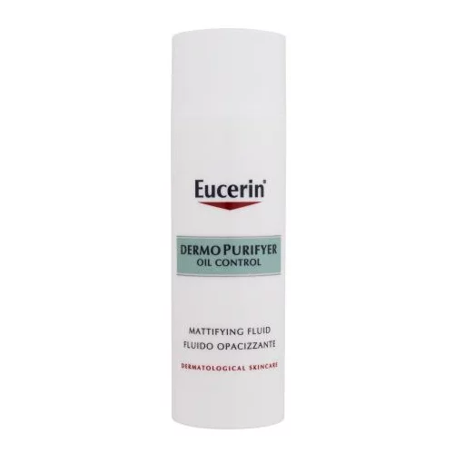 EUCERIN® DermoPurifyer Oil Control Mattifying Fluid dnevna krema za obraz mastna koža 50 ml za ženske