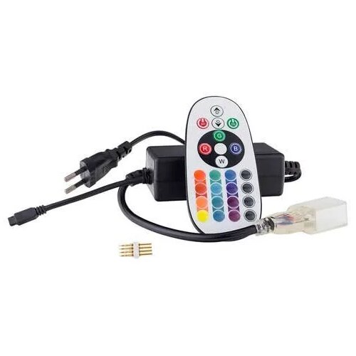 Optonica LED Neon Flex RGB priključni kabel in krmilnik z daljincem, (21533478) Slike