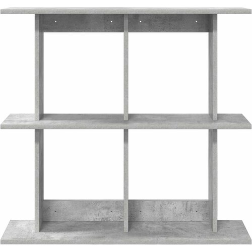  Polica na zidu Zidna montaža Betonska siva 100 x 20 x 75 cm Slike