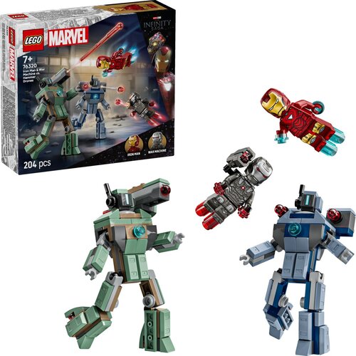 Lego Igračka Iron Man I War Machine Protiv Hammer Dronova Cijene