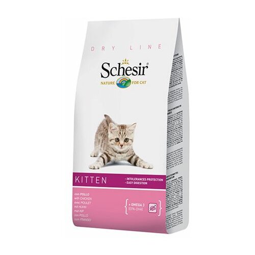 Schesir dry hrana za mačiće - kitten 1.5kg Slike
