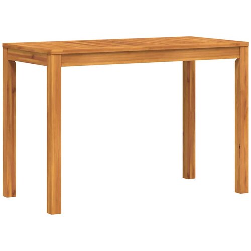  Vrtni set za objed 3 kom. Smeđa Čvrsto drvo akacije 110 x 55 x 74 cm Slike