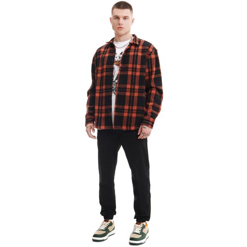 Cropp muška karirana košulja - Narančasta  4545W-28X Cijene