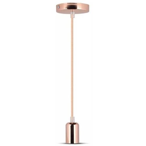  visilica na lanku 1xE27/60W/230V roze zlato Cene