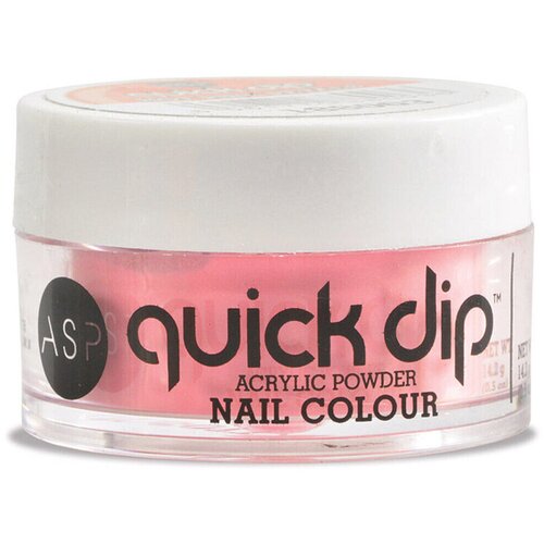 ASP Lak za nohte Farbliches Acrylpulver Quick Dip - Hot Pink Petals Rožnata Cene