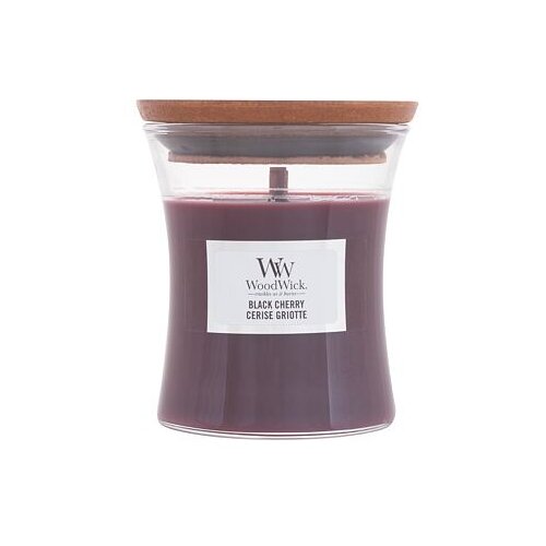 WoodWick black cherry dišeča svečka 85 g unisex Cene