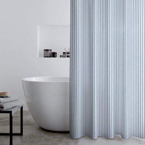 Catherine Lansfield Tu&amp;scaron; zavjesa 180x180 cm Timeless Stripe &amp;ndash; Slike