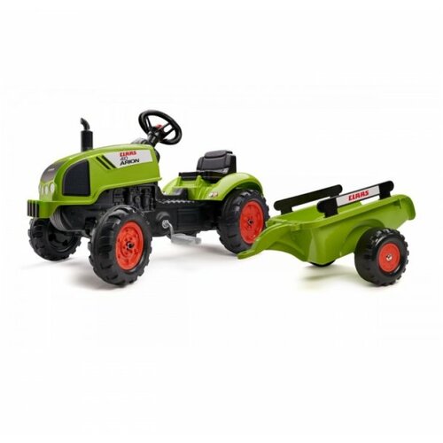 Falk traktor sa prikolicom i bagerom na akumulator Slike