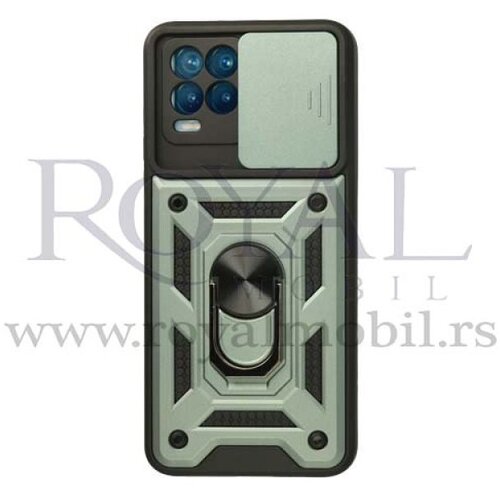  futrola hard protect sa prstenom za iphone 14 pro (6.1) zelena Slike
