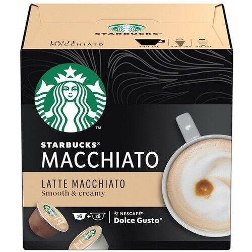 Starbucks kapsule za kafu latte macchiato 12cap 129g Slike