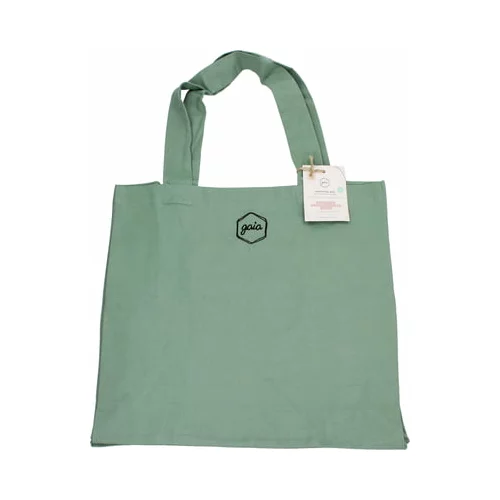 Gaia torba iz blaga ida s 6 notranjimi žepi - žajbelj zelena