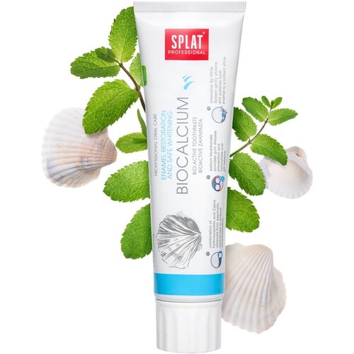 Splat Professional Biocalcium bioaktivna pasta za zube za obnovu zubne cakline i nježno izbjeljivanje 100 g Slike