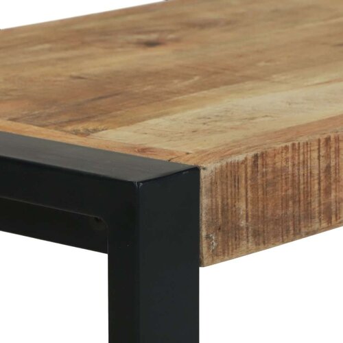  Klupa Smeđa Mango drvo 100 x 35 x 45 cm Izdržljivo Slike