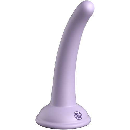 Pipedream Dillio Platinum Curious Five 5&amp;quot; Platinum Silicone Dildo Purple Slike