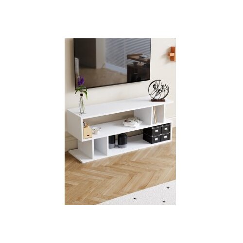 Hanah home TV komoda, bijela Cijene