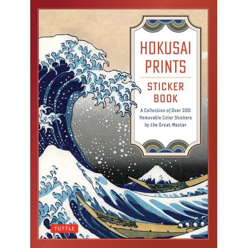 Macmillan Distribution Tuttle Studio - Hokusai Prints Sticker Book Cene