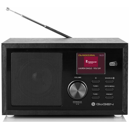 Gogen DAB 620 BT DAB+/FM radio s Bluetoothom i budilicom, crni Cijene
