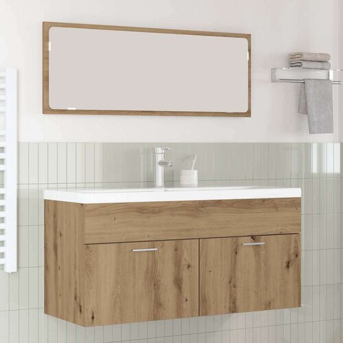  Kupaonski ormar s ladicama Umjetnički hrast 100 x 38 5 x 46 cm Cijene